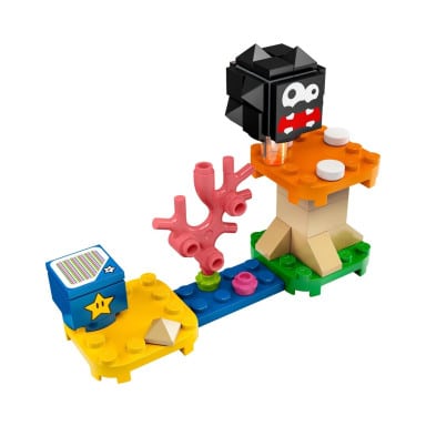 LEGO 30389 Super Mario Fuzzy i platforma z grzybem – zdjęcie