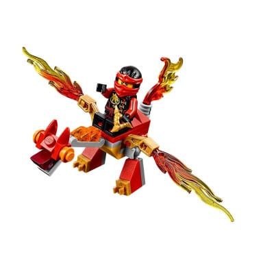 LEGO 30422 NINJAGO Mini smok Kai’a – zdjęcie