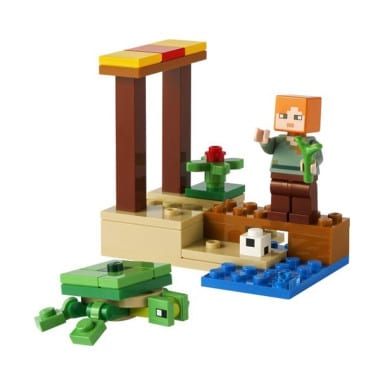 LEGO 30432 Minecraft Plaża żółwi – zdjęcie