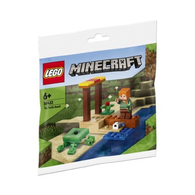 LEGO 30432 Minecraft Plaża żółwi – zdjęcie