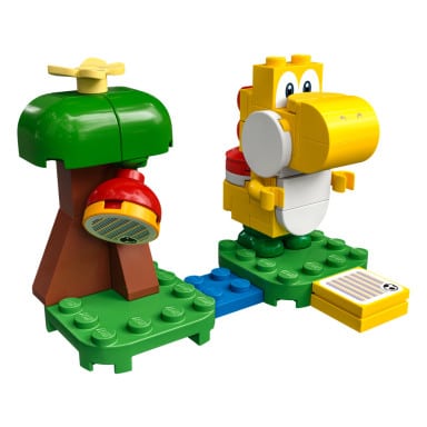 LEGO 30509 Super Mario Drzewo Yellow Yoshiego — zestaw rozszerzający – zdjęcie