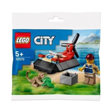LEGO 30570 City Poduszkowiec ratowników dzikich zwierząt – zdjęcie