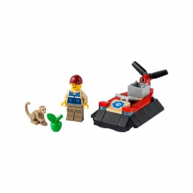 LEGO 30570 City Poduszkowiec ratowników dzikich zwierząt – zdjęcie