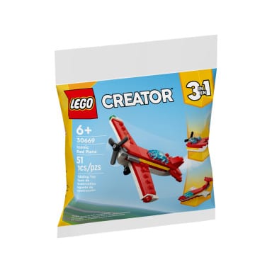 LEGO 30669 Creator Kultowy czerwony samolot – zdjęcie