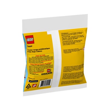 LEGO 30669 Creator Kultowy czerwony samolot – zdjęcie