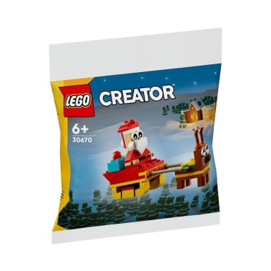 LEGO 30670 Creator Przejażdżka saniami Świętego Mikołaja – zdjęcie