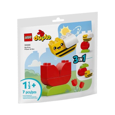 LEGO 30686 Duplo Mój pierwszy kwiatek i pszczoła – zdjęcie