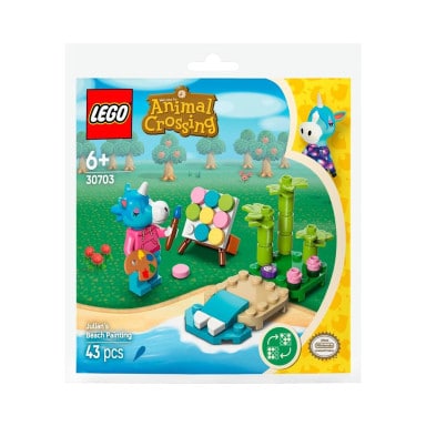 LEGO 30703 Animal Crossing Julian i plażowy obraz – zdjęcie