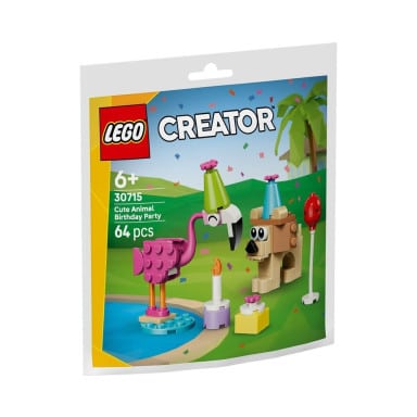 LEGO 30715 Creator Przyjęcie urodzinowe z uroczymi zwierzątkami – zdjęcie