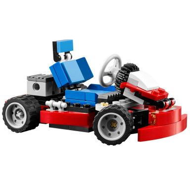LEGO 31030 Creator 3 w 1 Czerwony gokart – zdjęcie