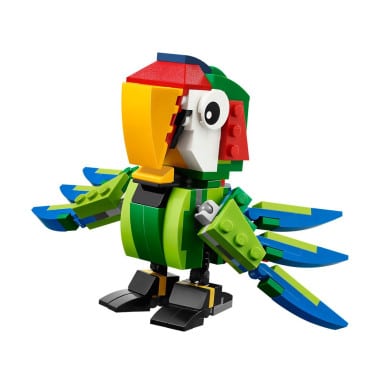 LEGO 31031 Creator 3 w 1 Zwierzęta z lasu deszczowego – zdjęcie