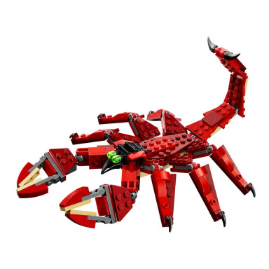LEGO 31032 Creator 3 w 1 Czerwone kreatury – zdjęcie