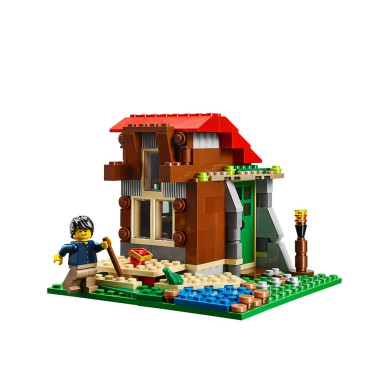 LEGO 31048 Creator 3 w 1 Chatka nad jeziorem – zdjęcie