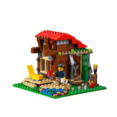 LEGO 31048 Creator 3 w 1 Chatka nad jeziorem – zdjęcie