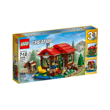 LEGO 31048 Creator 3 w 1 Chatka nad jeziorem – zdjęcie