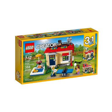 LEGO 31067 Creator 3 w 1 Wakacje na basenie – zdjęcie