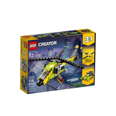 LEGO 31092 Creator 3 w 1 Przygoda z helikopterem – zdjęcie