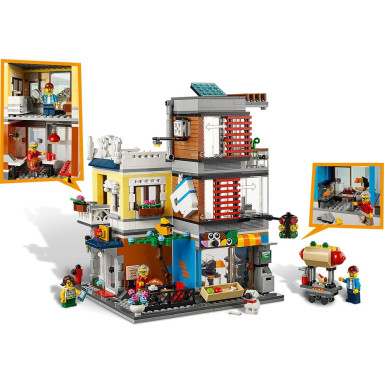 LEGO 31097 Creator 3 w 1 Sklep zoologiczny i kawiarenka – zdjęcie