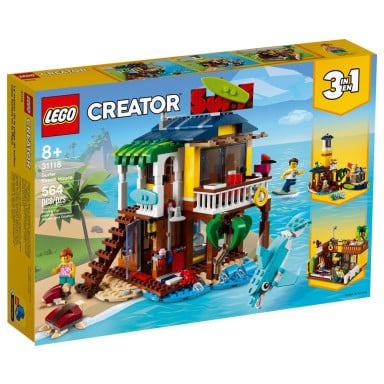 LEGO 31118 Creator 3 w 1 Domek surferów na plaży – zdjęcie