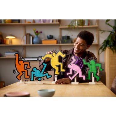 LEGO 31216 Art Keith Haring — tańczące postacie – zdjęcie