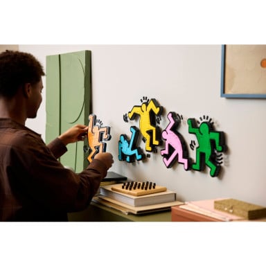 LEGO 31216 Art Keith Haring — tańczące postacie – zdjęcie
