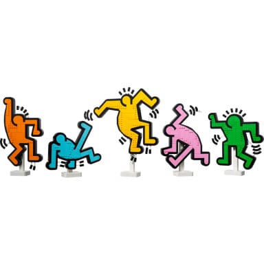 LEGO 31216 Art Keith Haring — tańczące postacie – zdjęcie