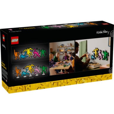 LEGO 31216 Art Keith Haring — tańczące postacie – zdjęcie