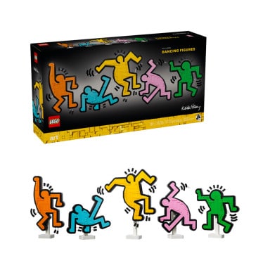 LEGO 31216 Art Keith Haring — tańczące postacie – zdjęcie
