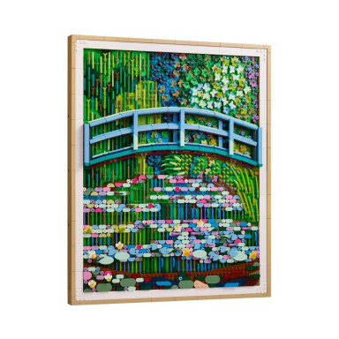 LEGO 31220 Art Claude Monet — Most nad stawem z liliami wodnymi – zdjęcie