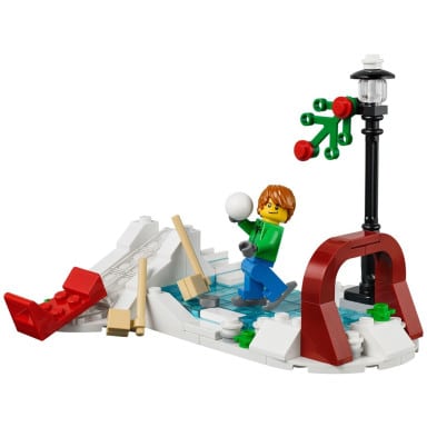 LEGO 40107 Creator Winter Skating Scene – zdjęcie