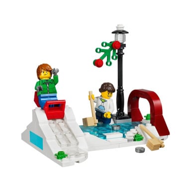 LEGO 40107 Creator Winter Skating Scene – zdjęcie