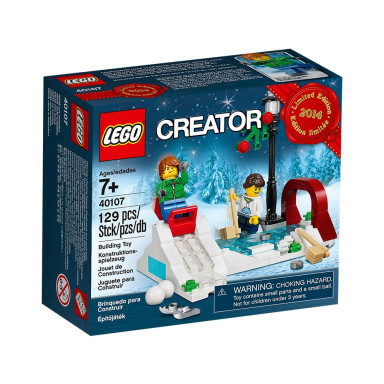 LEGO 40107 Creator Winter Skating Scene – zdjęcie