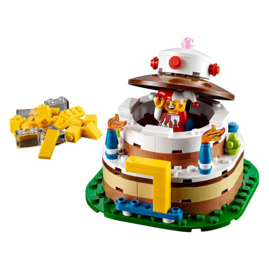 LEGO 40153 Ikona LEGO: Urodzinowa dekoracja stołu – zdjęcie