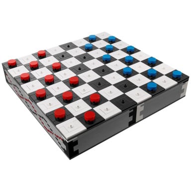 LEGO 40174 Zestaw szachów z motywem LEGO – zdjęcie