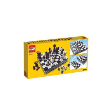 LEGO 40174 Zestaw szachów z motywem LEGO – zdjęcie