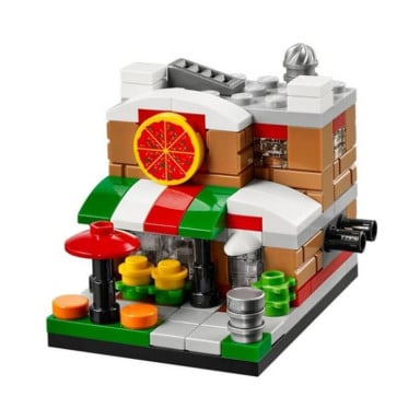 LEGO 40181 Bricktober Pizza Place – zdjęcie