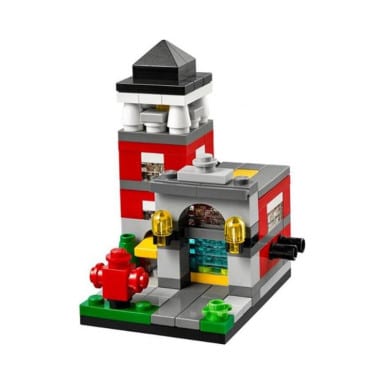LEGO 40182 Bricktober Fire Station – zdjęcie