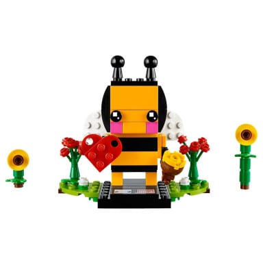 LEGO 40270 BrickHeadz Walentynkowa pszczółka – zdjęcie