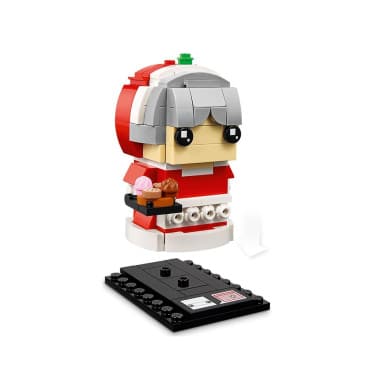 LEGO 40274 BrickHeadz Święty Mikołaj i Pani Mikołajowa – zdjęcie