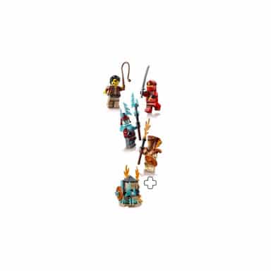 LEGO 40342 NINJAGO Zestaw minifigurek – NINJAGO 2019 – zdjęcie