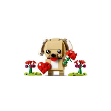 LEGO 40349 BrickHeadz Walentynkowy szczeniaczek – zdjęcie