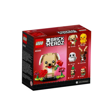 LEGO 40349 BrickHeadz Walentynkowy szczeniaczek – zdjęcie