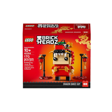 LEGO 40354 BrickHeadz Chłopak tańczący taniec smoka – zdjęcie