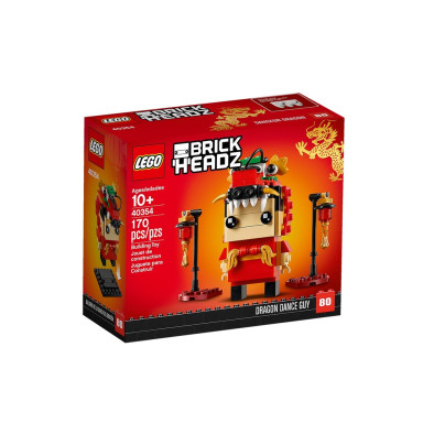 LEGO 40354 BrickHeadz Chłopak tańczący taniec smoka – zdjęcie