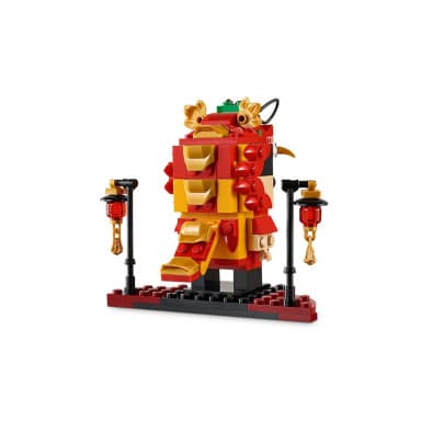 LEGO 40354 BrickHeadz Chłopak tańczący taniec smoka – zdjęcie