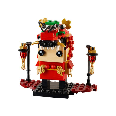 LEGO 40354 BrickHeadz Chłopak tańczący taniec smoka – zdjęcie