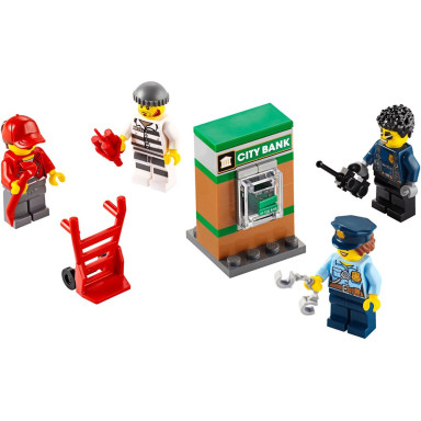 LEGO 40372 City Zestaw akcesoriów i minifigurek policyjnych – zdjęcie