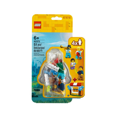 LEGO 40373 Zestaw akcesoriów i minifigurek z lunaparku LEGO – zdjęcie