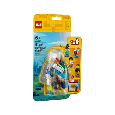 LEGO 40373 Zestaw akcesoriów i minifigurek z lunaparku LEGO – zdjęcie