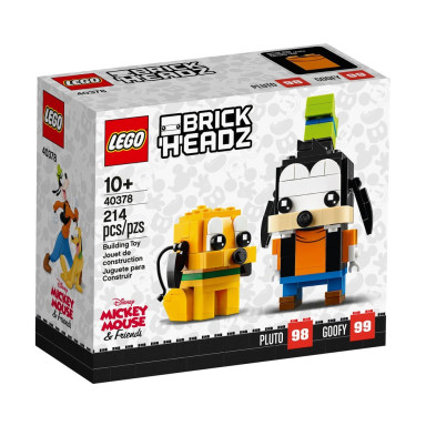 LEGO 40378 BrickHeadz Goofy i Pluto – zdjęcie